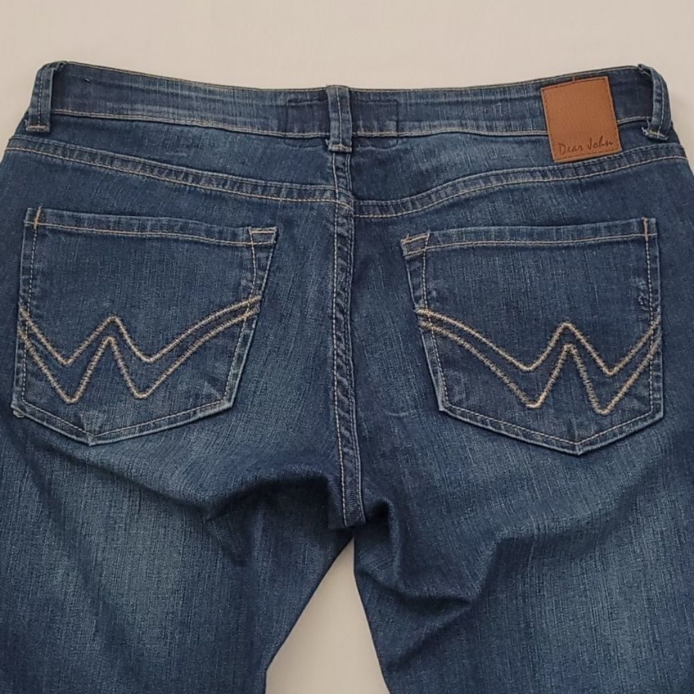 - Dear john straight leg jeans size 27